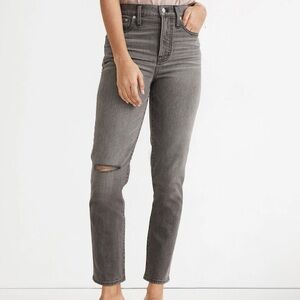 Madewell The Perfect Vintage Jean In Connell Wash: Ripped Edition